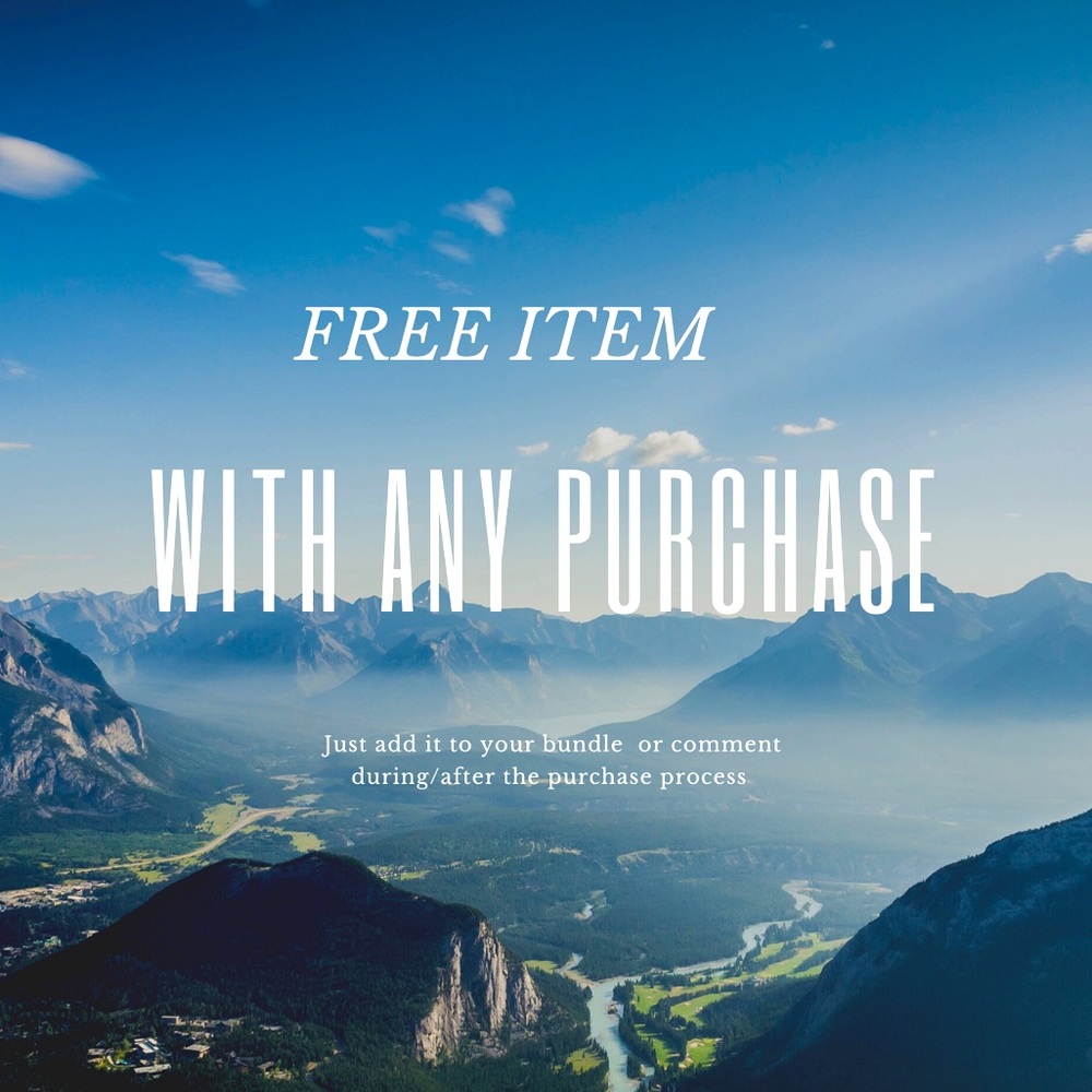 🆓scroll 👇🏻 to the bottom for free ad ons
